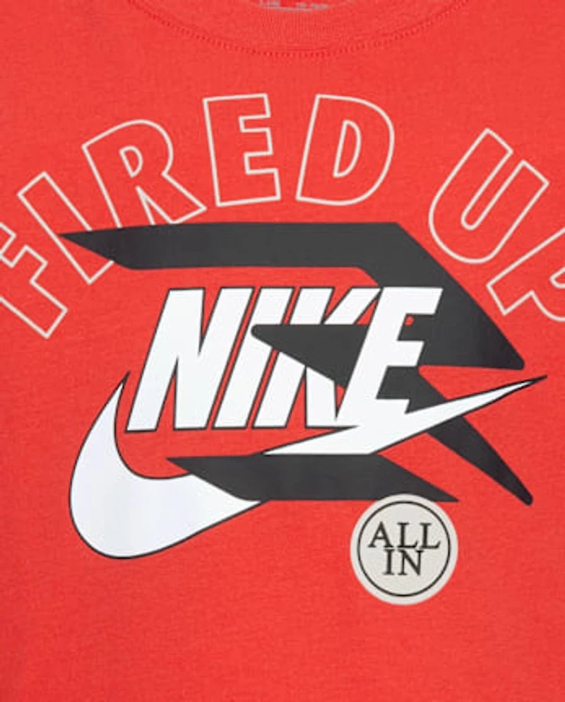 Boys Nike 3BRAND by Russell Wilson™ Fired Up 2-Piece Outfit Set