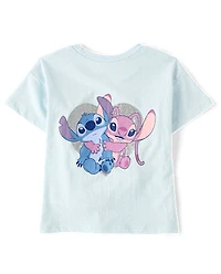 Girls Stitch™ And Angel 2-Piece Outfit Set