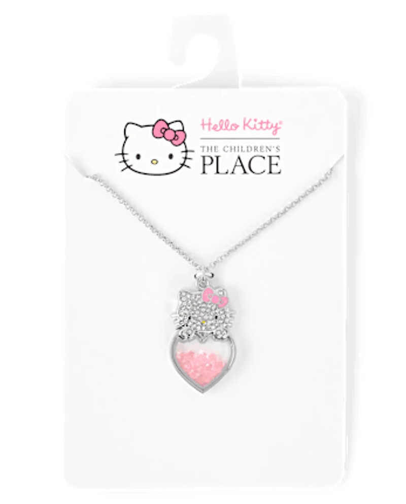Girls Hello Kitty® Shakey Pave Necklace