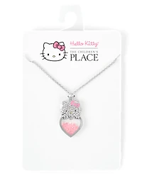 Girls Hello Kitty® Shakey Pave Necklace