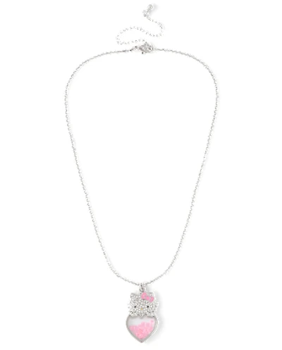 Girls Hello Kitty® Shakey Pave Necklace