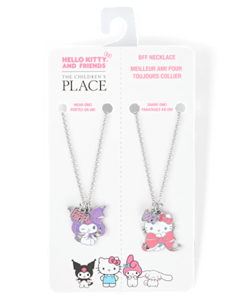 Girls Hello Kitty And Friends™ BFF Necklace 2-Pack