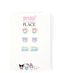 Girls Hello Kitty® And Friends Earrings 3-Pack