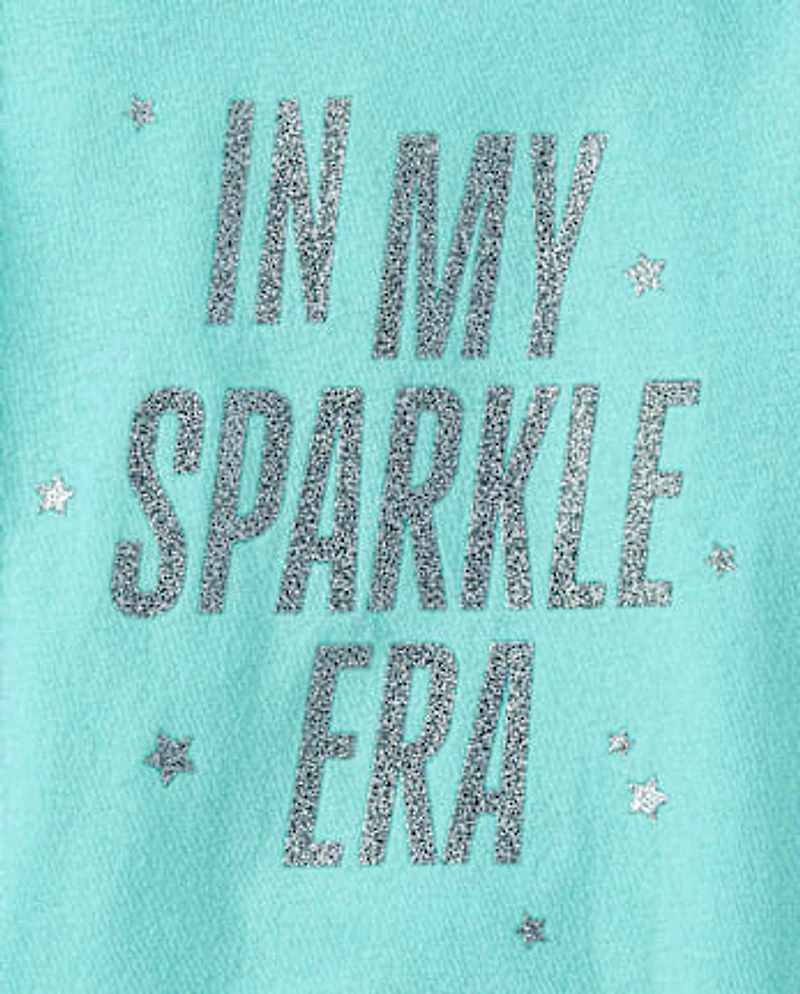 Baby And Toddler Girls Sparkle Era Graphic Tee