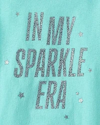 Baby And Toddler Girls Sparkle Era Graphic Tee