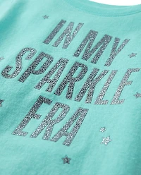 Baby And Toddler Girls Sparkle Era Graphic Tee