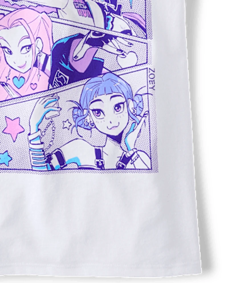 Girls K-Pop Demon Hunters™ Comic Graphic Tee