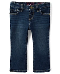 Baby And Toddler Girls Bootcut Jeans 2-Pack