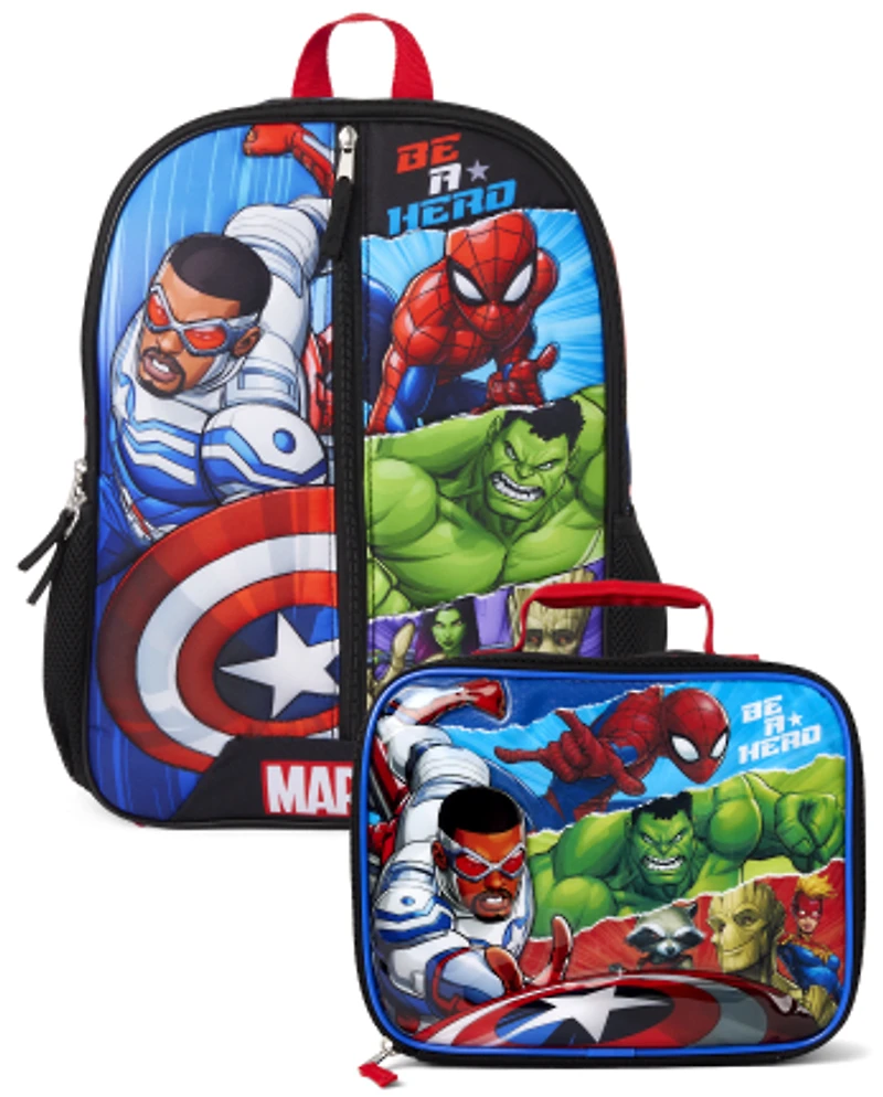 Boys Avengers Backpack 2-Piece Set