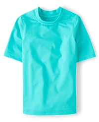 Boys Colorblock Rashguard Swimsuit