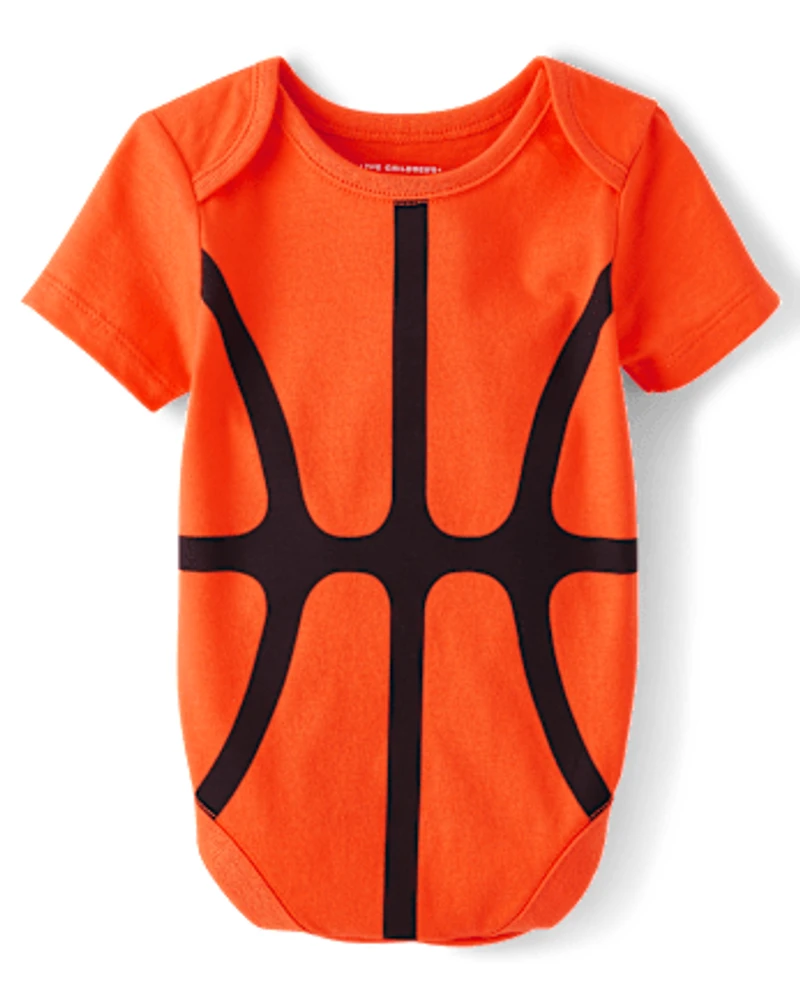 Baby Sports Graphic Bodysuit 4-Pack