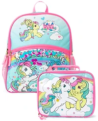Toddler Girls My Little Pony Backpack 2-Piece Set
