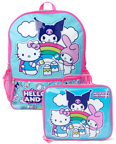 Girls Hello Kitty® And Friends Backpack 2-Piece Set