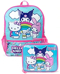 Girls Hello Kitty® And Friends Backpack 2-Piece Set