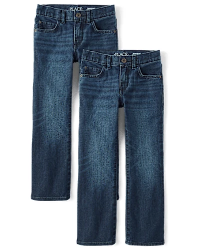 Boys Bootcut Jeans -Pack