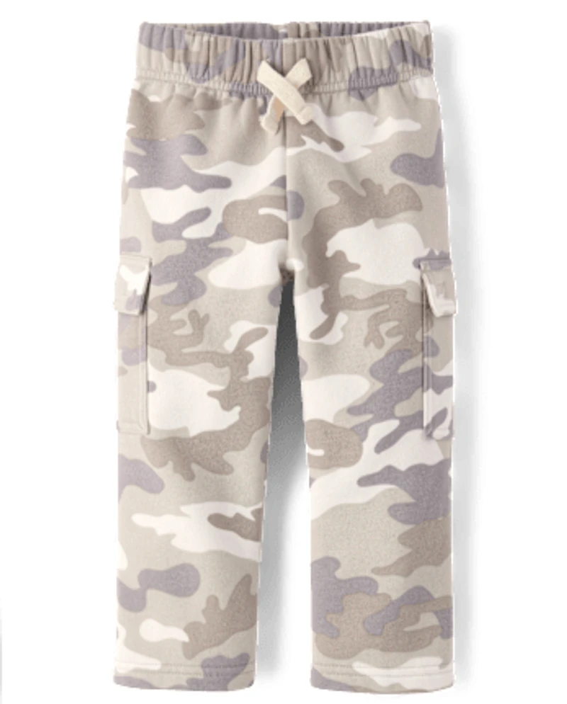 Baby And Toddler Camo Premium Fleece 2-Piece Outfit Set