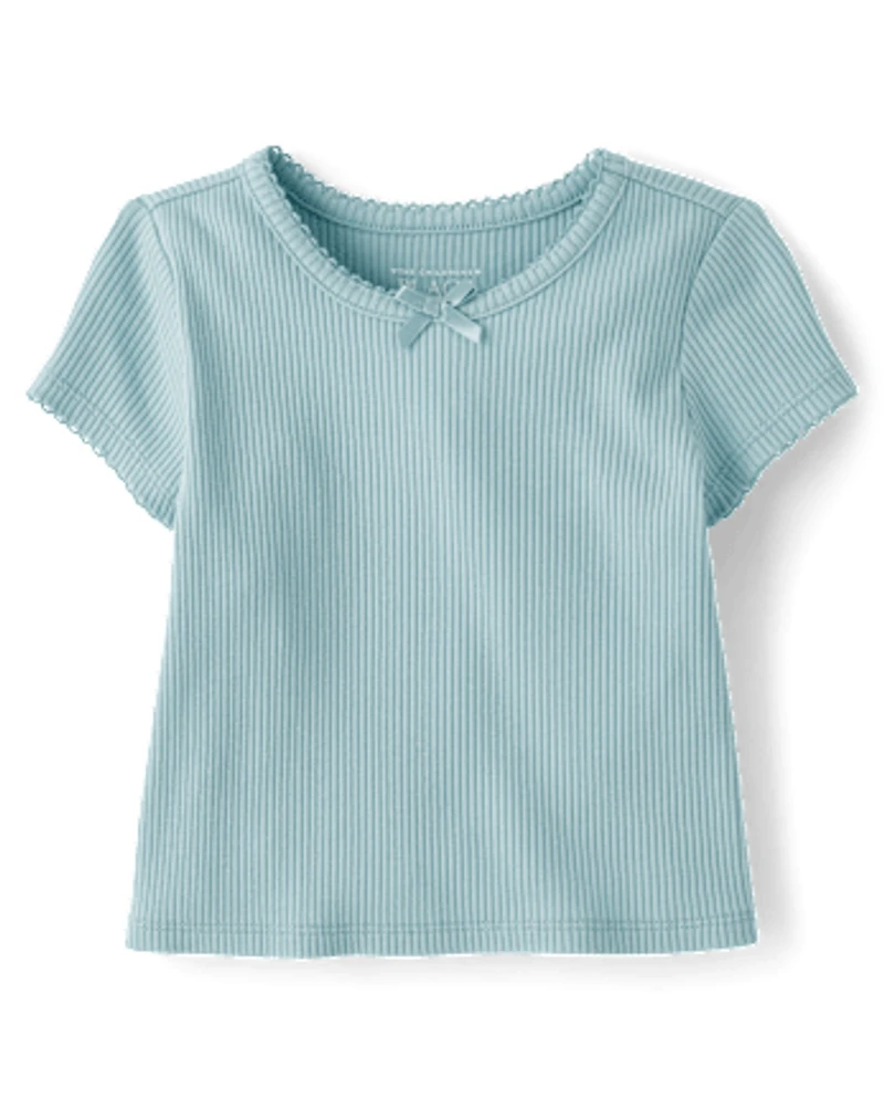 Toddler Girls Ruffle 2-Piece Outfit Set