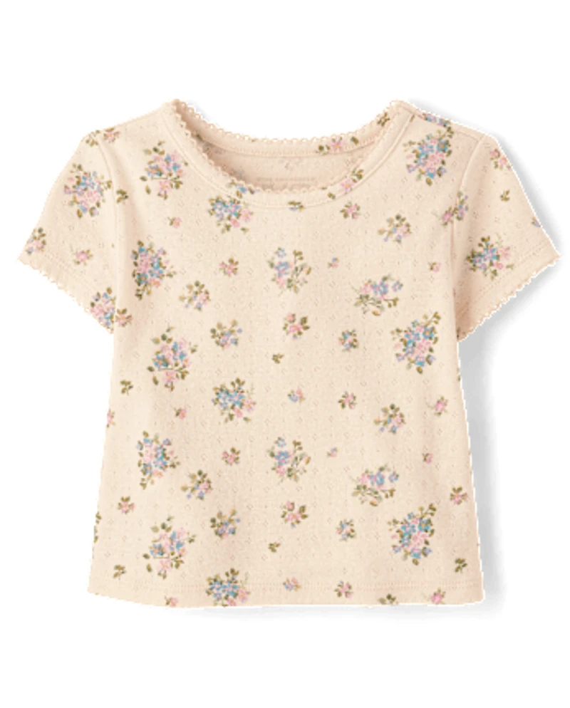 Baby And Toddler Girls Tee 3-Pack