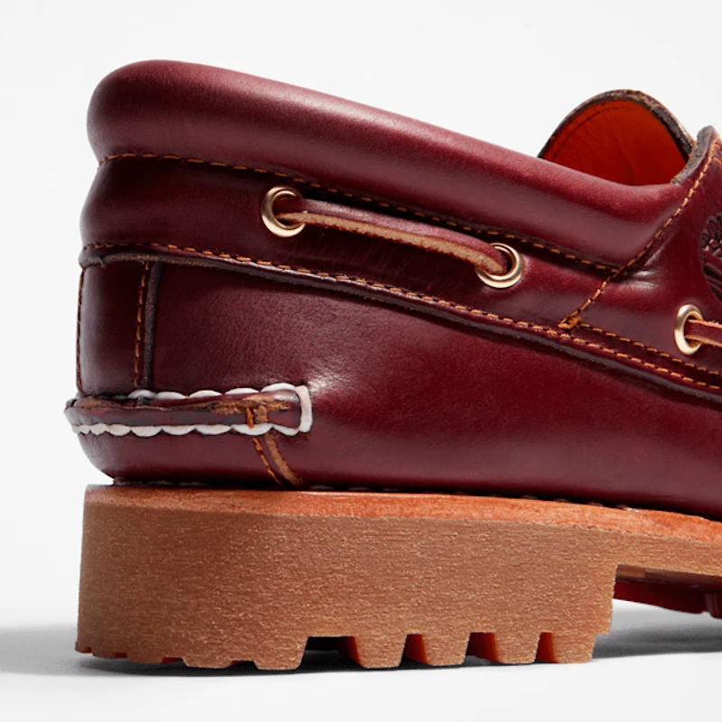 Men's Timberland® Authentic 3-Eye Lug Handsewn Boat Shoe