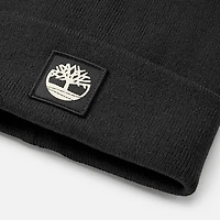 Cuffed Beanie With Tonal Patch