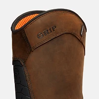 Men's Boondock Waterproof Pull-On Comp-Toe Work Boot