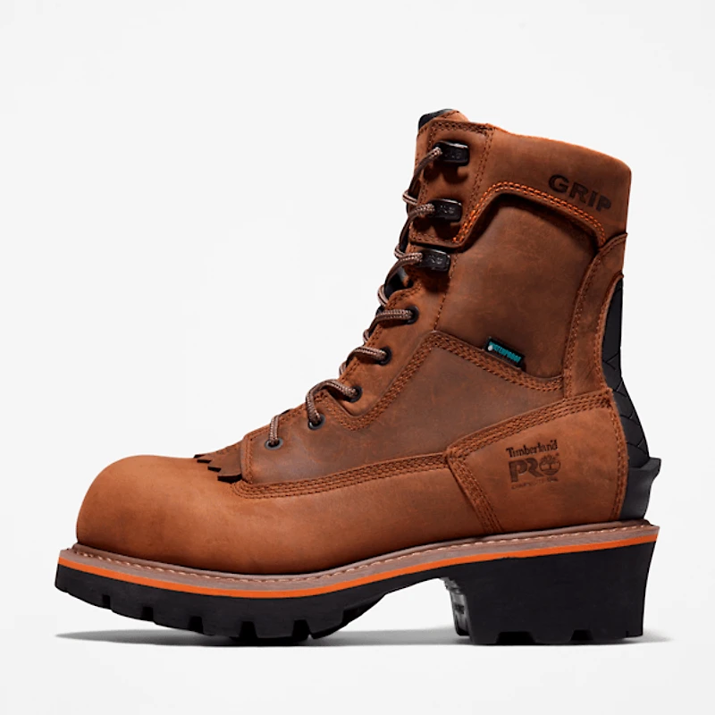 Men's Evergreen Logger Composite Toe Waterproof Work Boot