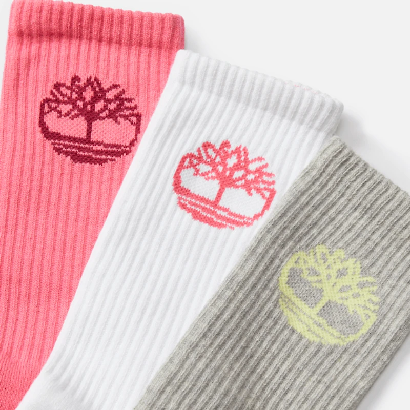 3-Pack Bowden Crew Sock With Tree Logo