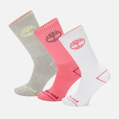 3-Pack Bowden Crew Sock With Tree Logo
