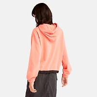 Women's Mixed-Media Hoodie