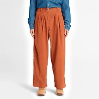 Women's Needle Corduroy Wide Leg Pant