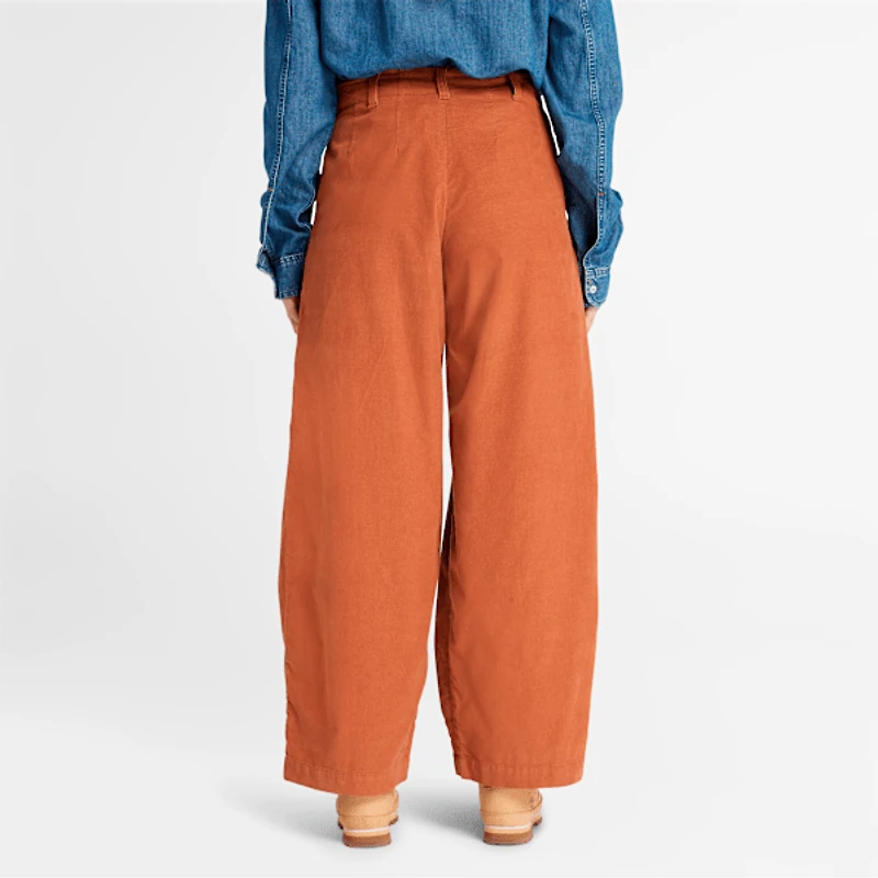Women's Needle Corduroy Wide Leg Pant