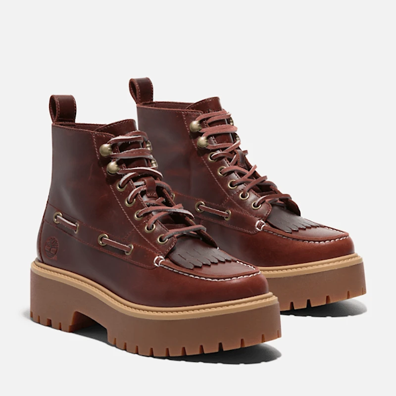 Women’s Stone Street Platform Kiltie Boot