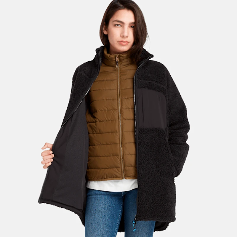 Women’s Long Fleece Jacket
