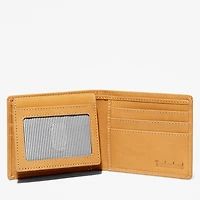 Men's Red Bank Oversized Tree-Logo Passcase Wallet