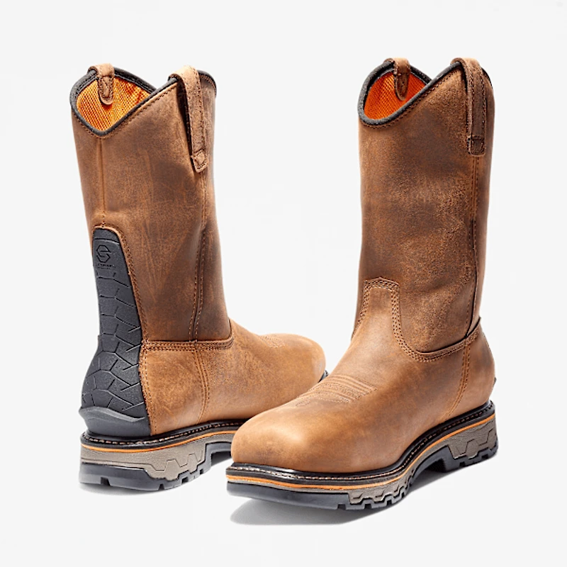 Men's True Grit Pull On Composite Toe Waterproof Work Boot