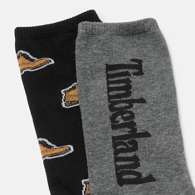 2-Pack Timberland® All Over Print Crew Sock