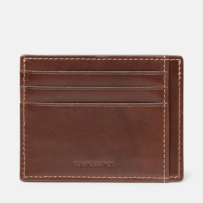 Men's Waxy Pull-Up Card Case