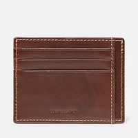 Men's Waxy Pull-Up Card Case