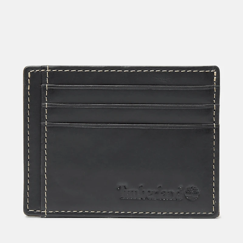 Men's Waxy Pull-Up Card Case