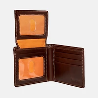 Men's Waxed Leather Passcase Wallet
