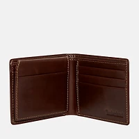 Men's Waxed Leather Passcase Wallet