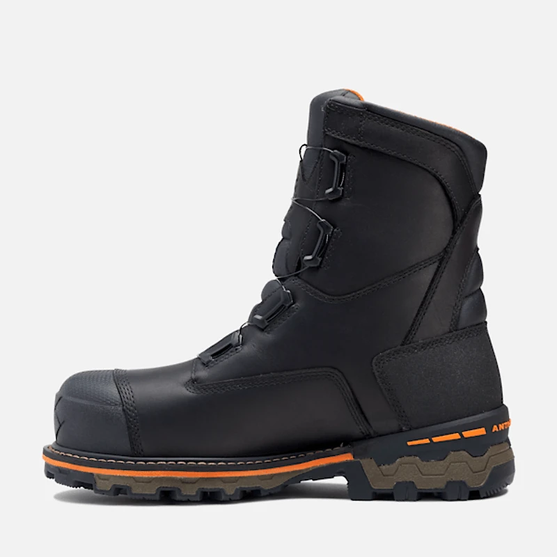 Men's Boondock Pull-On Composite Toe Waterproof Work Boot