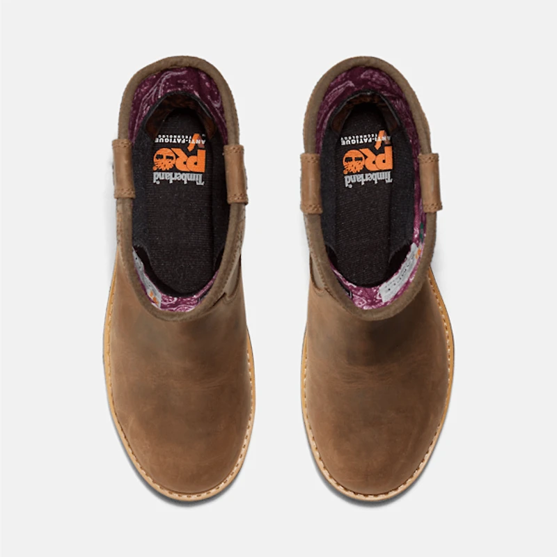 Women's Ashlar Pull On Alloy Toe Waterproof Work Boot