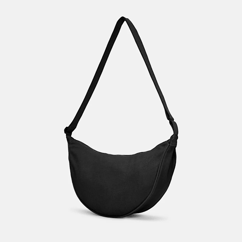 Women's Canvas and Leather Crossbody Bag