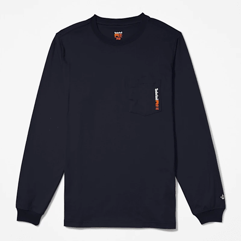 Men's Timberland PRO® Cotton Core Flame-Resistant Long-Sleeve T-Shirt