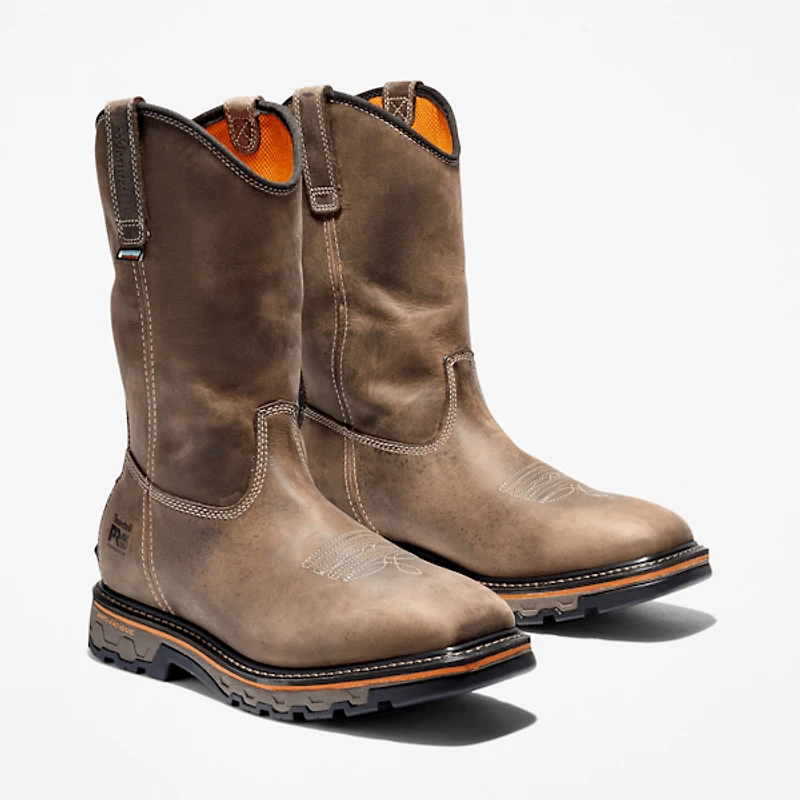 Men's True Grit Pull On Waterproof Work Boot