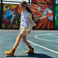 Youth Timberland® Premium 6-Inch Waterproof Boot