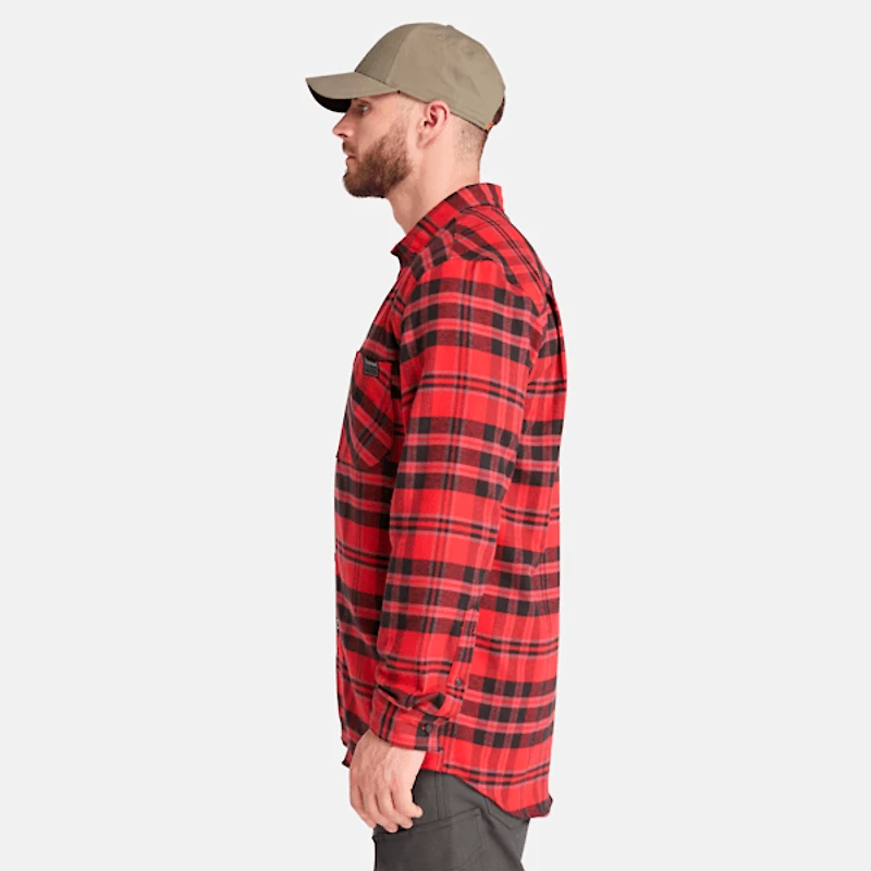Men's Timberland PRO® Woodfort Midweight Flannel Shirt