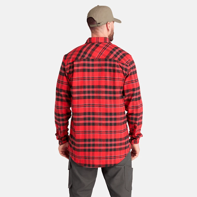Men's Timberland PRO® Woodfort Midweight Flannel Shirt