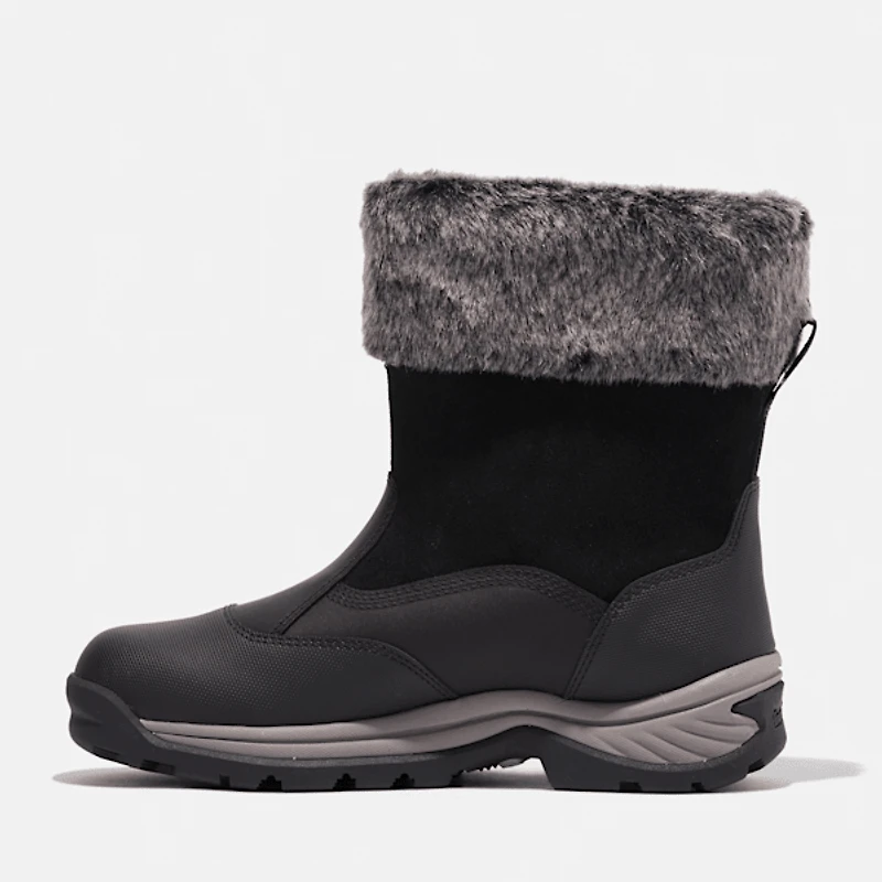 Women's White Ledge Waterproof Pull-On Snow Boot